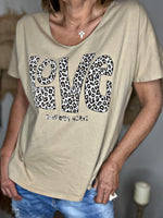 Charger l&#39;image dans la galerie, Tee shirt LOVE Camel
