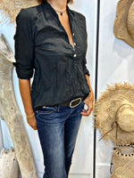 Charger l'image dans la galerie, Chemise FOGGIA Noir Banditas