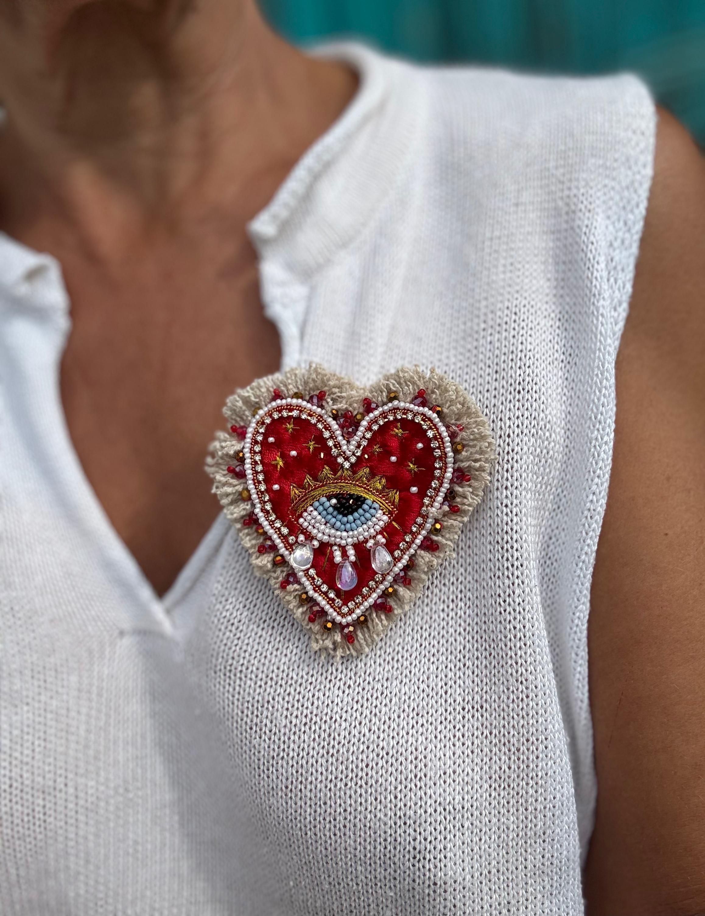 Broche PAULA Création Ci.o.mi