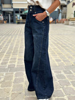 Charger l&#39;image dans la galerie, Jeans MYLAN Bleu foncé
