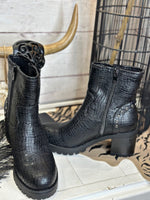 Charger l&#39;image dans la galerie, Boots MARGAUX Noir
