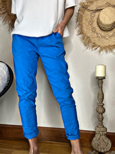 Pantalon magique TALLY Bleu électrique