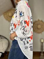 Charger l'image dans la galerie, Chemise BLOOM Lait
