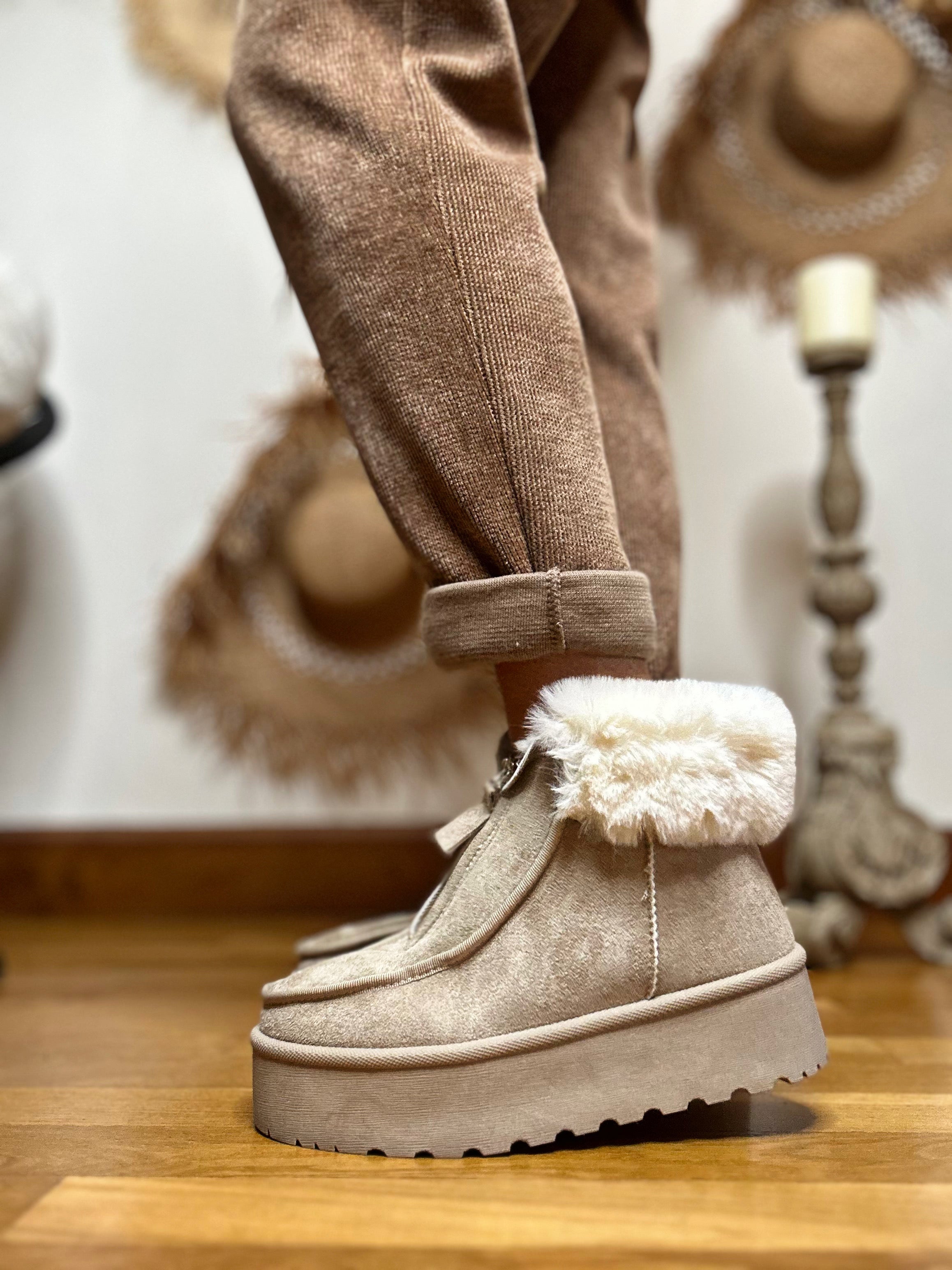 Boots FANETTE Beige