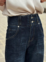 Charger l&#39;image dans la galerie, Jeans MYLAN Bleu foncé
