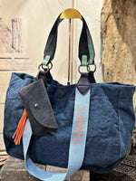 Charger l&#39;image dans la galerie, Sac VIBE SUMMER Bleu jeans foncé
