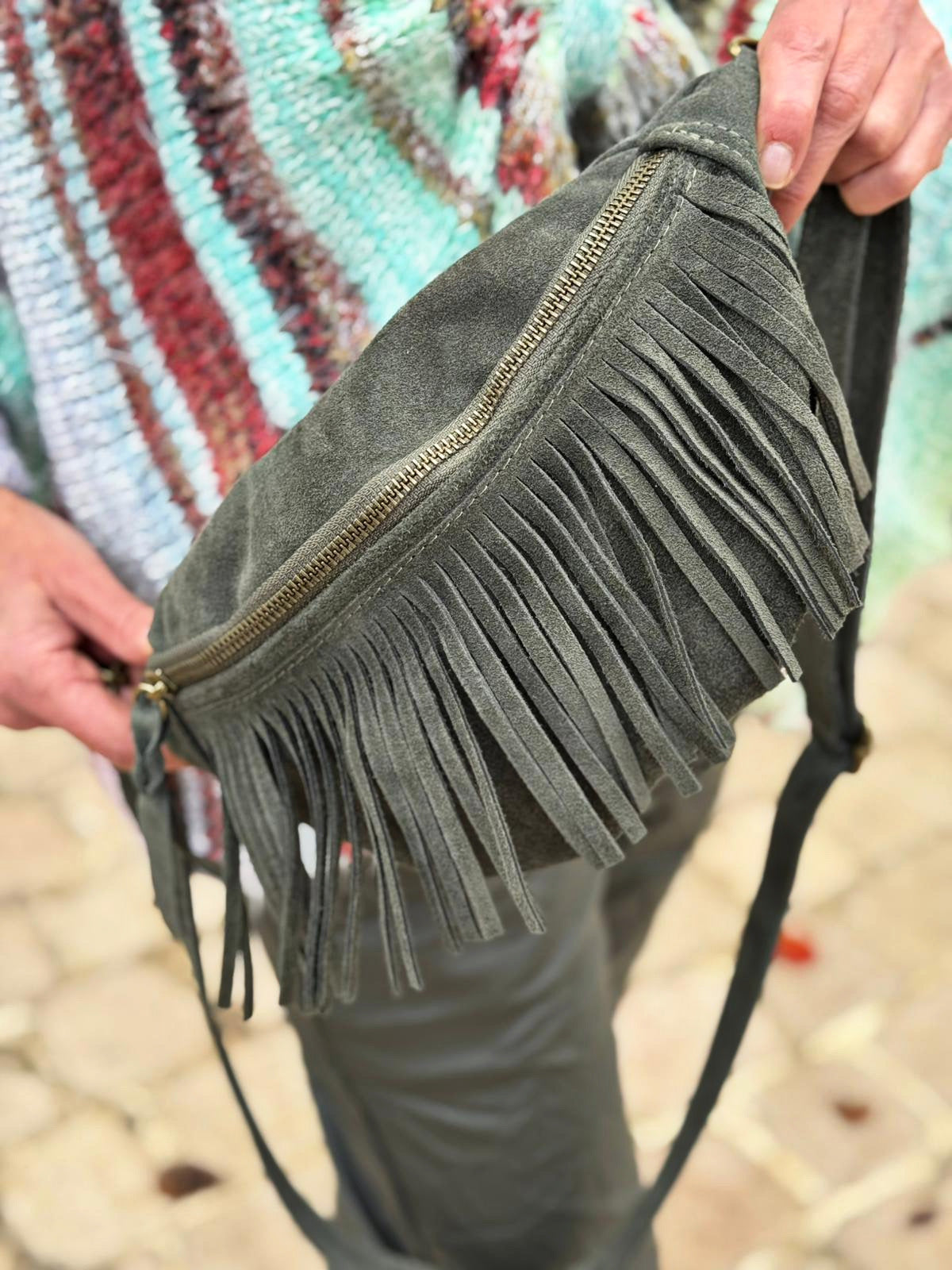 Sac banane TERRA Kaki