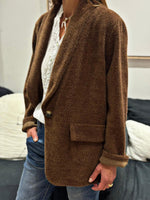 Charger l&#39;image dans la galerie, Veste DALIA Choco

