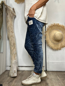 Pantalon NAHO Bleu