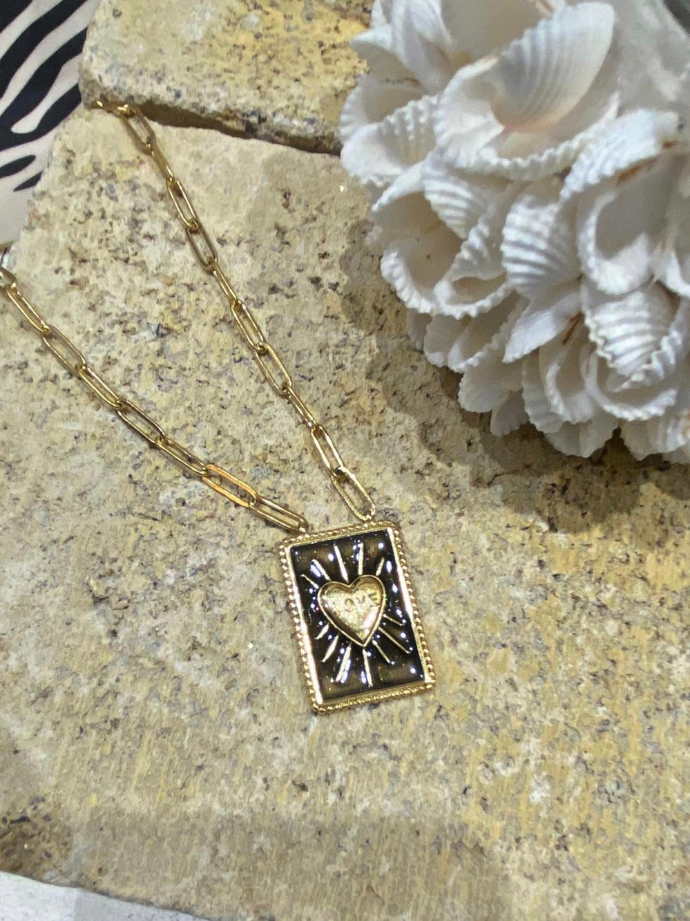 Collier TEA Noir