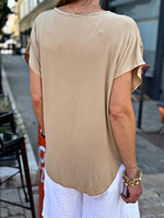Charger l&#39;image dans la galerie, Top LIVIA Camel
