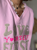 Charger l'image dans la galerie, Sweat fin ALBA Rose
