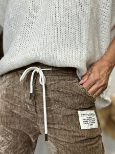 Pantalon NAHO Taupe