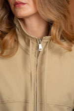 Charger l'image dans la galerie, Blouson SIENNA Beige- Gold and silver
