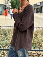 Charger l&#39;image dans la galerie, Pull doux TAO Chocolat
