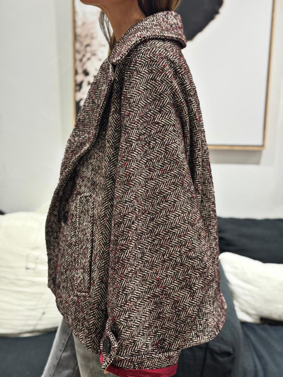 Veste SAMY Bordeaux