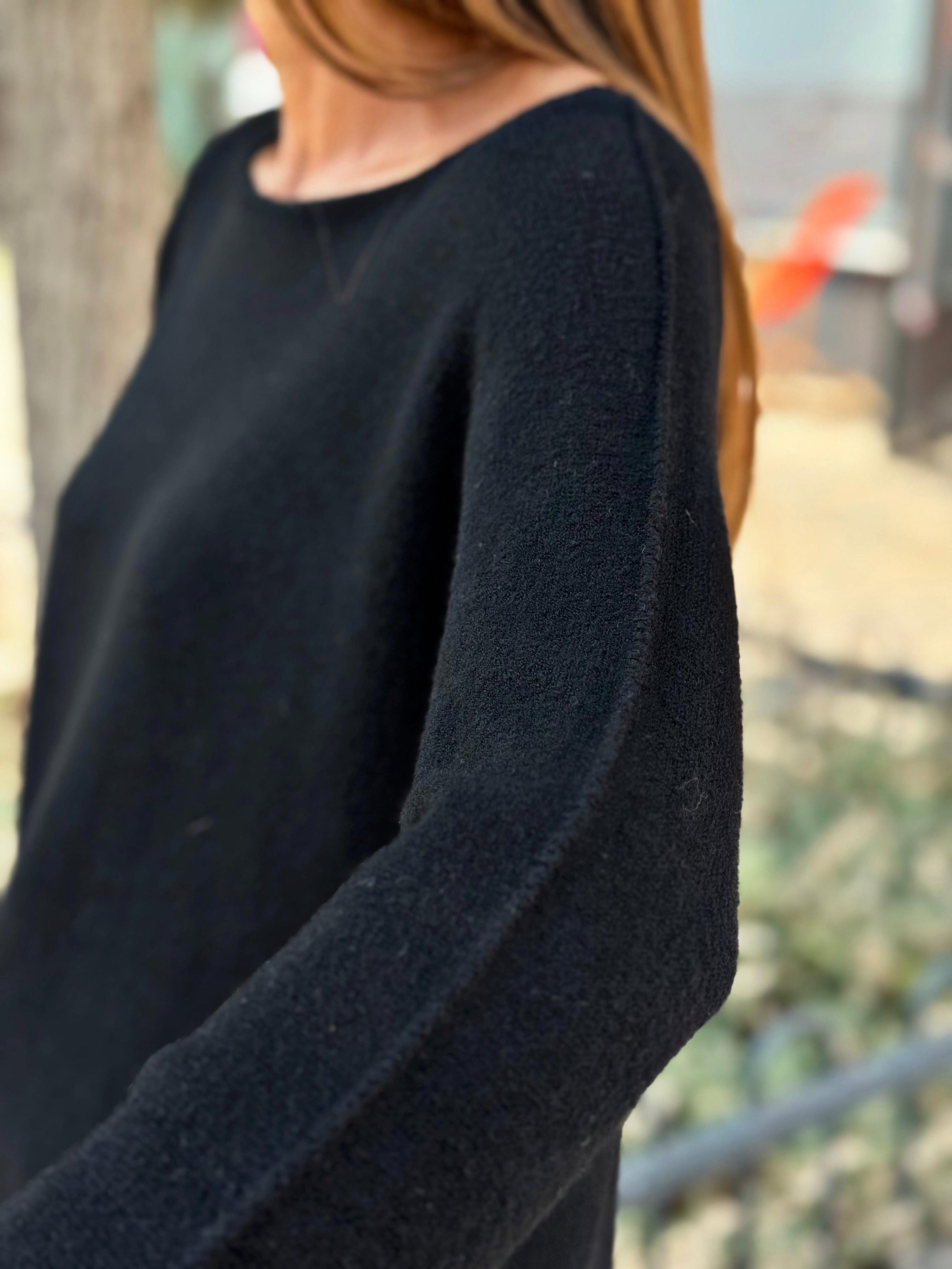 Pull doux LINO Noir