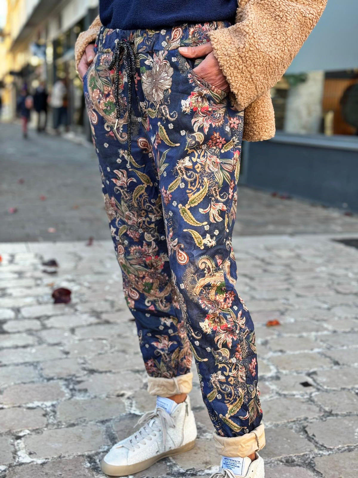 Pantalon TOSCANE Marine