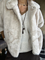 Charger l'image dans la galerie, Blouson manches courtes MAE Beige
