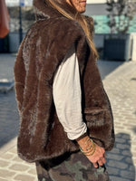 Charger l'image dans la galerie, Gilet sans manches CLEO Choco
