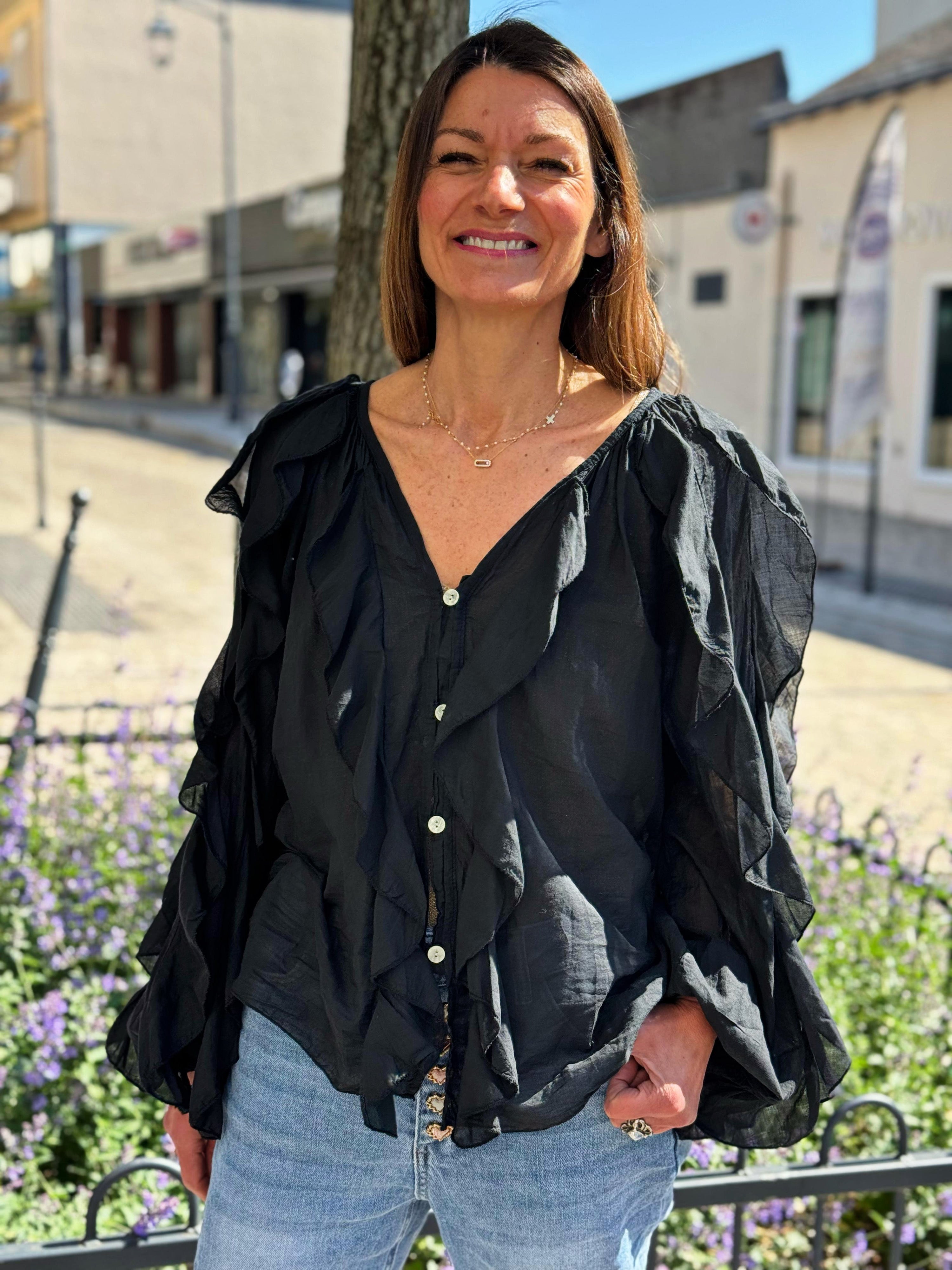 Chemise NINA Noir