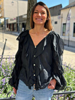 Charger l&#39;image dans la galerie, Chemise NINA Noir
