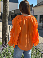 Charger l&#39;image dans la galerie, Chemise NINA Orange
