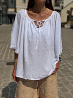 Charger l&#39;image dans la galerie, Blouse RITA Blanc
