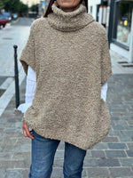 Charger l&#39;image dans la galerie, Pull sans manche BERNIE Camel
