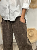 Load image into Gallery viewer, ZAG soft corduroy trousers Choco
