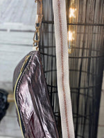 Charger l&#39;image dans la galerie, Banane BELINDA Gris mauve métallisé
