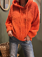 Charger l&#39;image dans la galerie, Pull à capuche RIVA Orange
