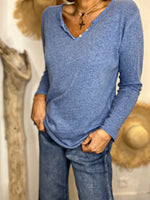 Charger l'image dans la galerie, T-shirt HELIA Bleu
