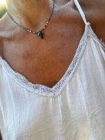 Charger l'image dans la galerie, Collier SILVER Noir
