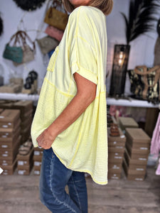 Top VANILLE Jaune