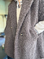 Charger l'image dans la galerie, Blouson/Cape PABLO Choco
