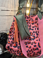 Charger l&#39;image dans la galerie, Sac VIBE SUMMER LEOPARD Fuchsia
