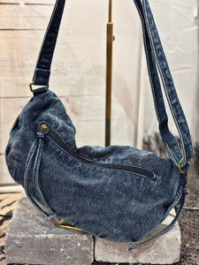 Sac banane BERTO Bleu foncé