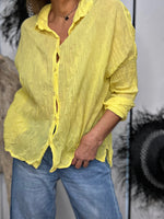 Charger l'image dans la galerie, Chemise Banditas Jaune - AGATA
