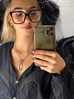 Charger l&#39;image dans la galerie, Collier MANDIE Argenté
