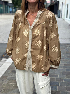 Chemise TALNA Camel
