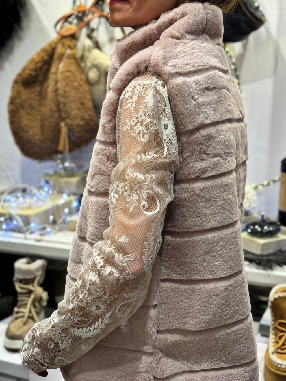 Gilet LIVO Rose clair