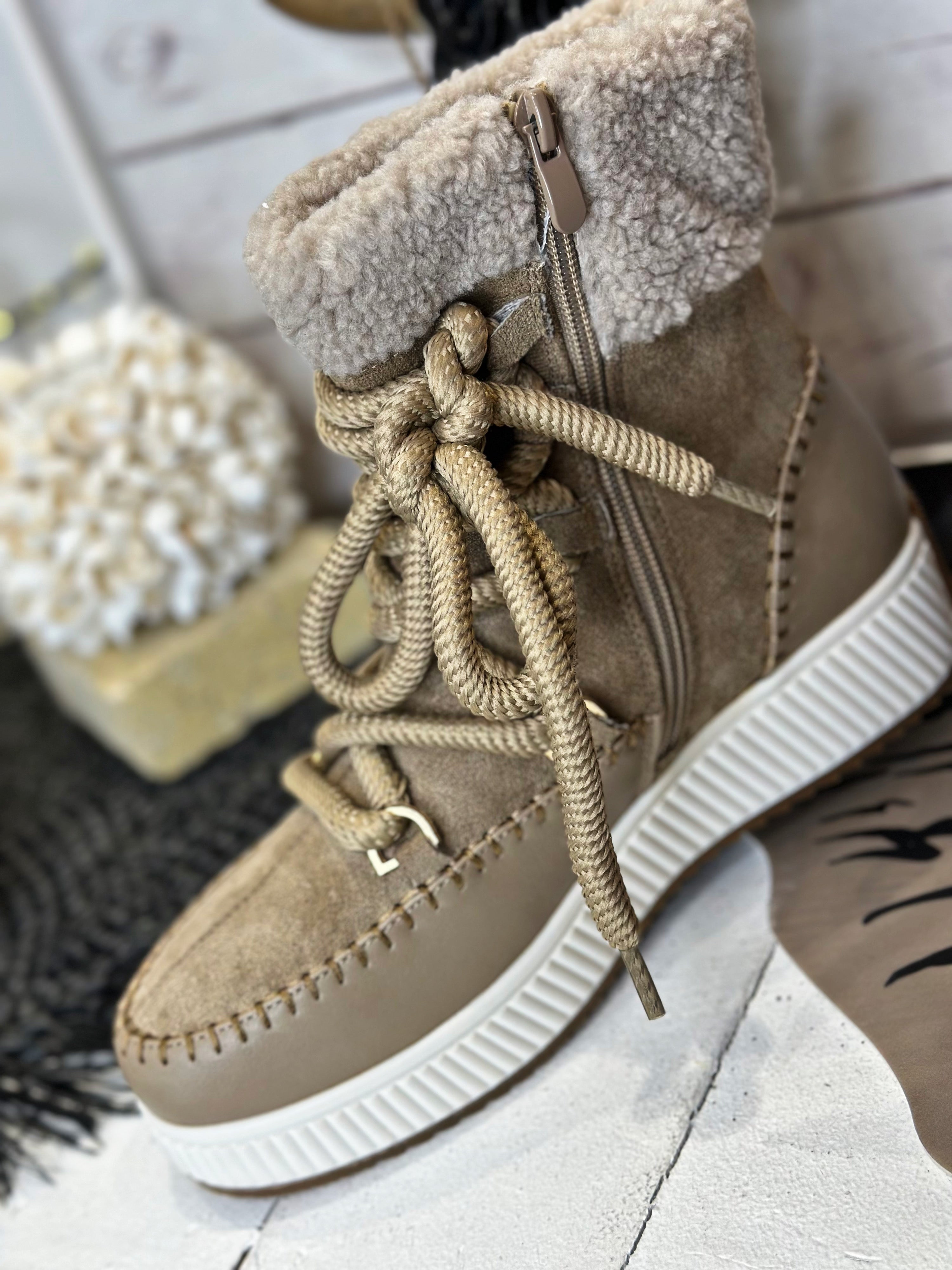 Boots DAHO Beige