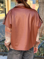 Charger l'image dans la galerie, Veste sans manches SOFIA Cognac
