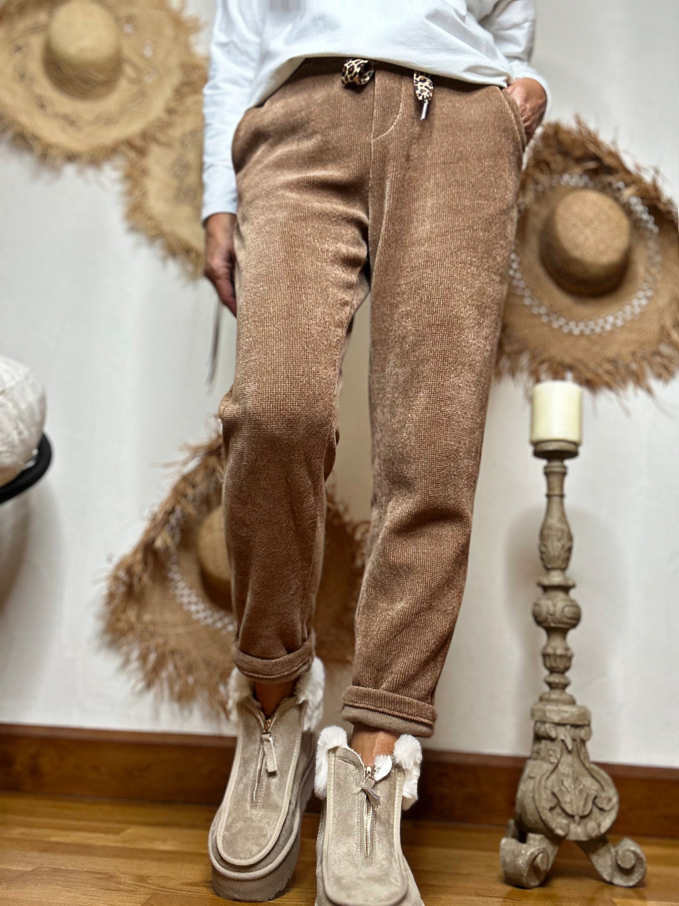 Pantalon VOLTAIRE Camel