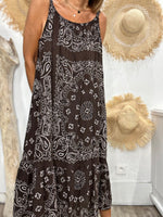 Charger l'image dans la galerie, Robe BANDANAS Choco
