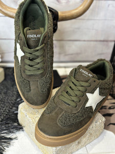 Baskets LILOU Kaki