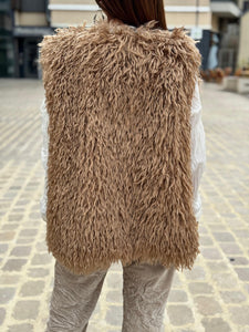 Gilet sans manche KIM Camel