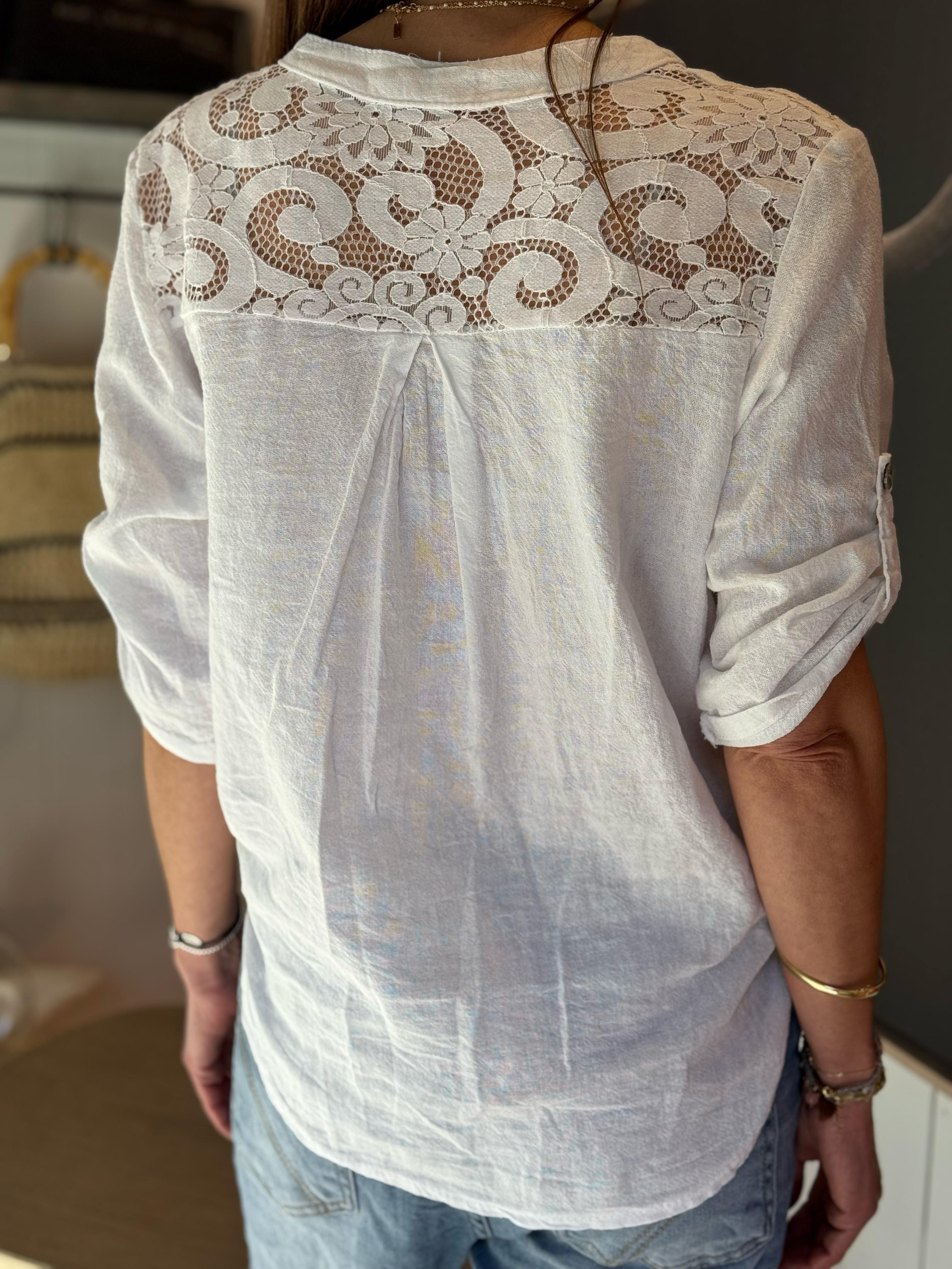 Chemise CUBA Blanc