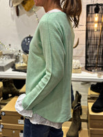 Charger l'image dans la galerie, Pull doux TAO Vert d'eau
